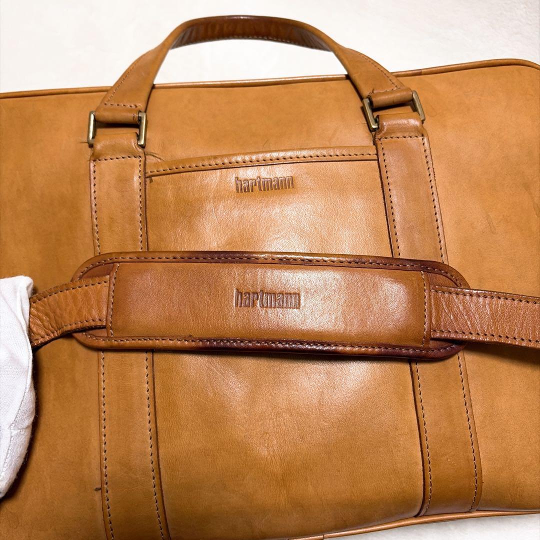 ハートマン 2way ビジネスバック ヌメ革 ベルティングレザー A4可