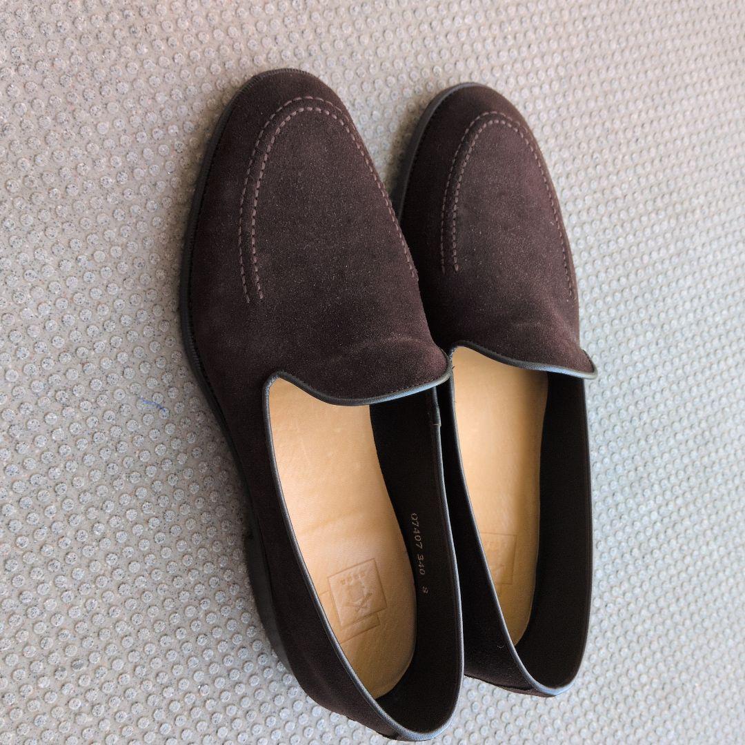 三陽山長スエードモカシン