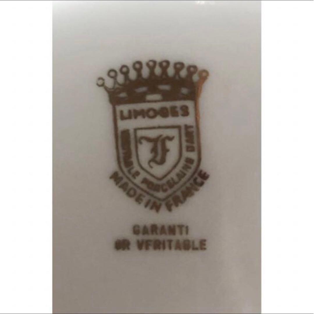 SALE！【レア】ヴィンテージ フランス 製 リモージュ キャッスル 絵皿 高級