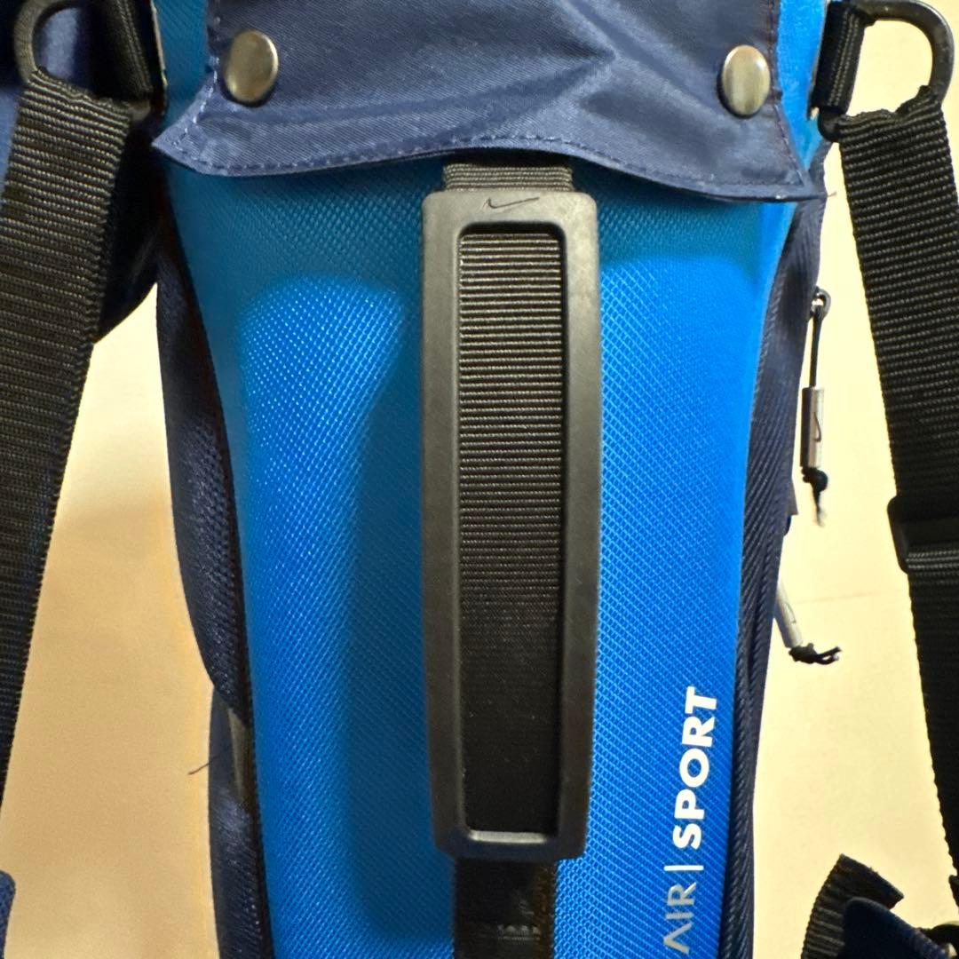 ナイキ　スタンド式　キャディバッグ　ブルー