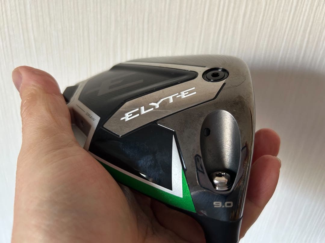 キャロウェイ エリートドライバー 1w 9度　貴重なテンセイ60SRシャフト付き