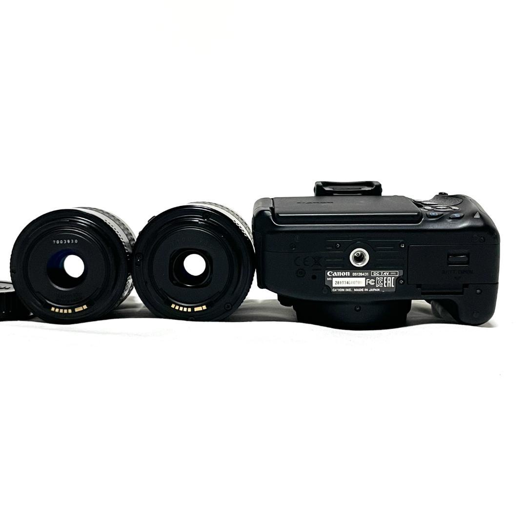 撮りたい場面に迷わない❣️ Canon EOS Kiss X7i Wレンズセット