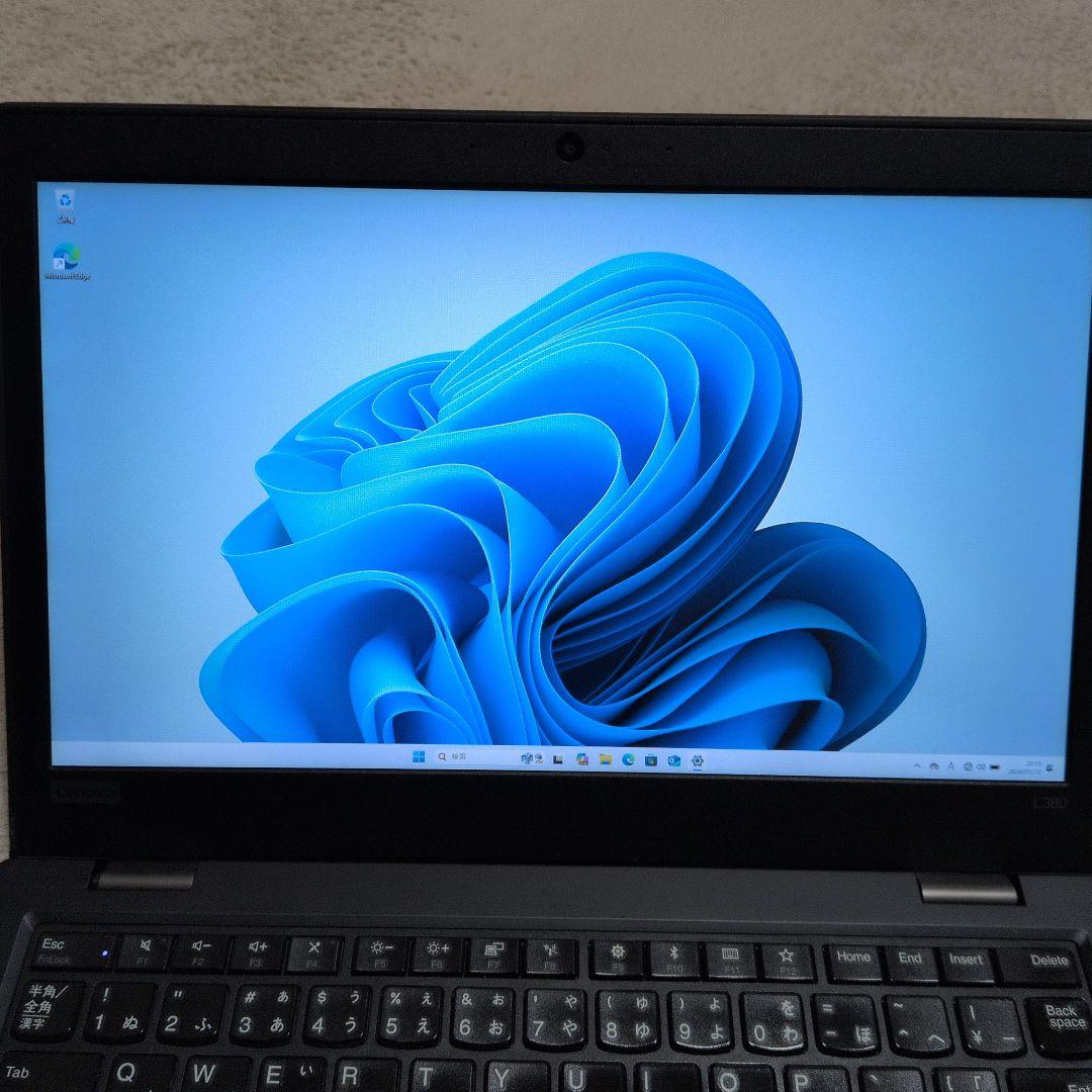 Windowsノート本体 ThinkPad L380 i5 8250u 8GB/256GB FHD
