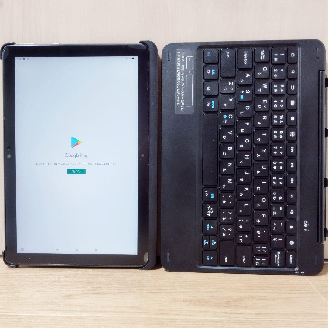 良品 Fire HD 10 PLUS 現行版 32GB キーボード付きカバー付属