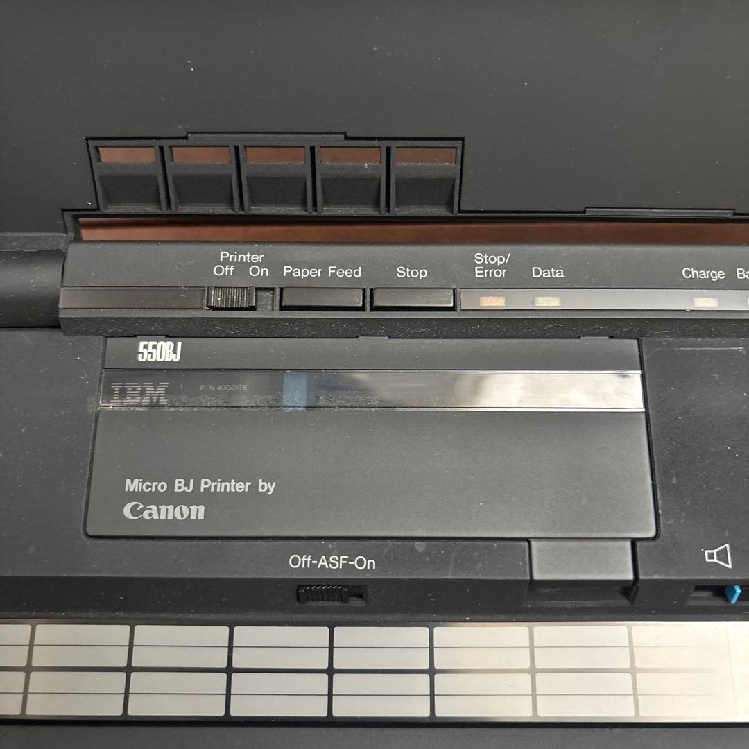 【ジャンク品】IBM ThinkPad 550 BJ キヤノンプリンター搭載