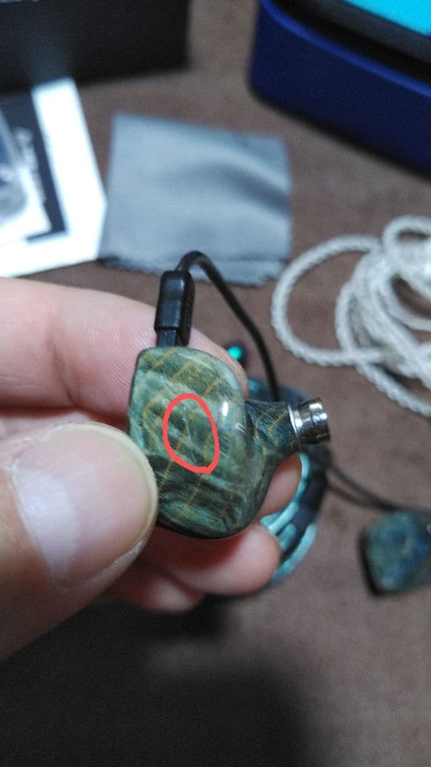 《一部キズあり》unique melody イヤホンonso 05ケーブルセット