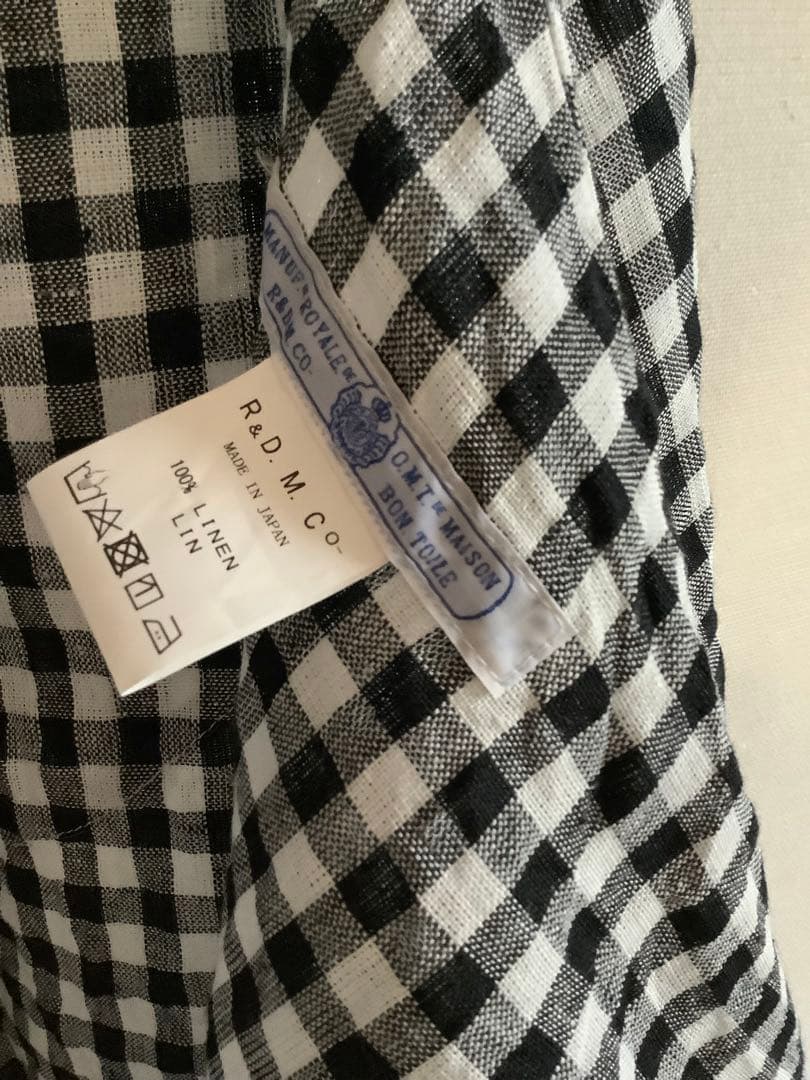 オールドマンズテーラーリネンエプロン