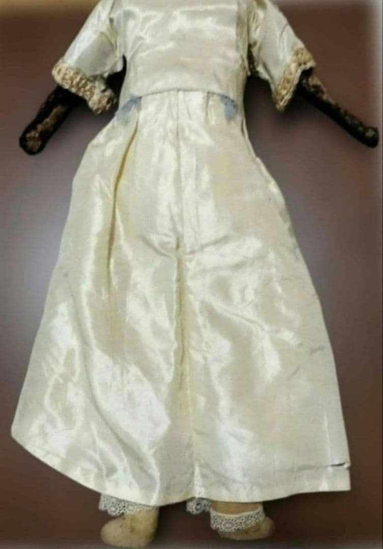 日曜迄★襤褸×アンティーク×40cm　チャイナヘッドドール　コレクター向け