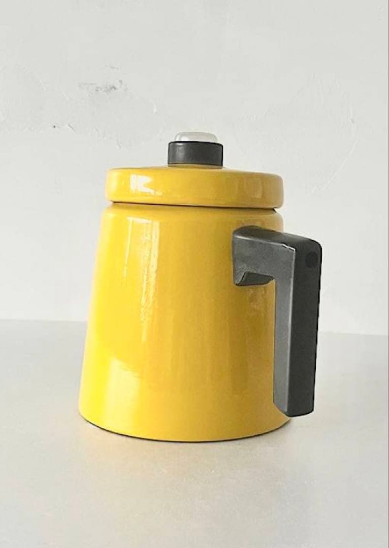 Finel　Antti Nurmesniemi コーヒーポット　イエロー　中綺麗