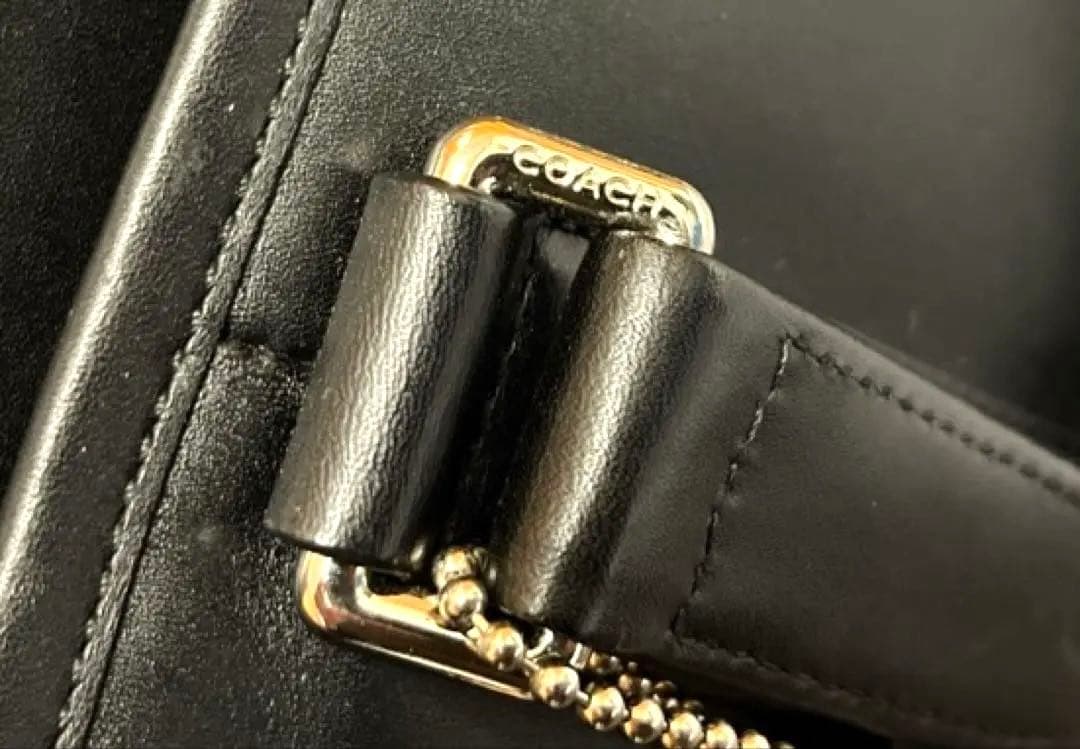 【限定お値下げ中⭐️美品】coach 黒 レザー 2WAY ビジネスバッグ