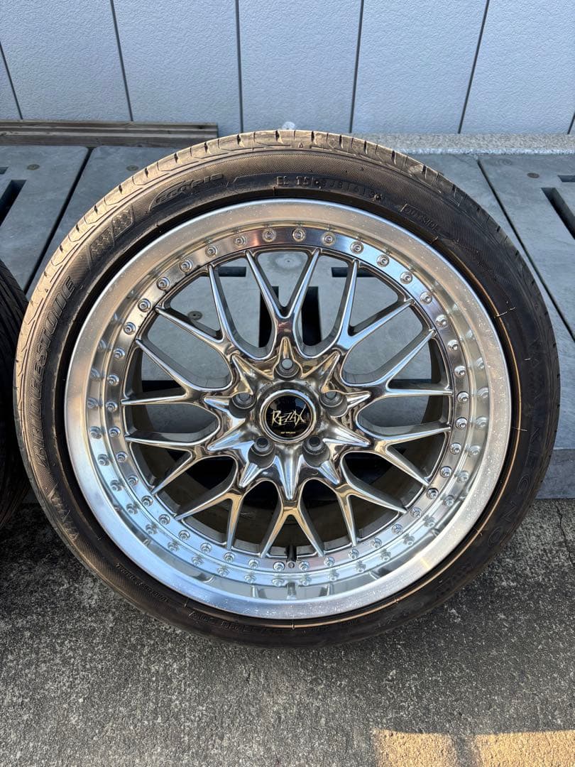 6*x様 WORK REZAX 18インチ　BRIDGESTONE REGNO