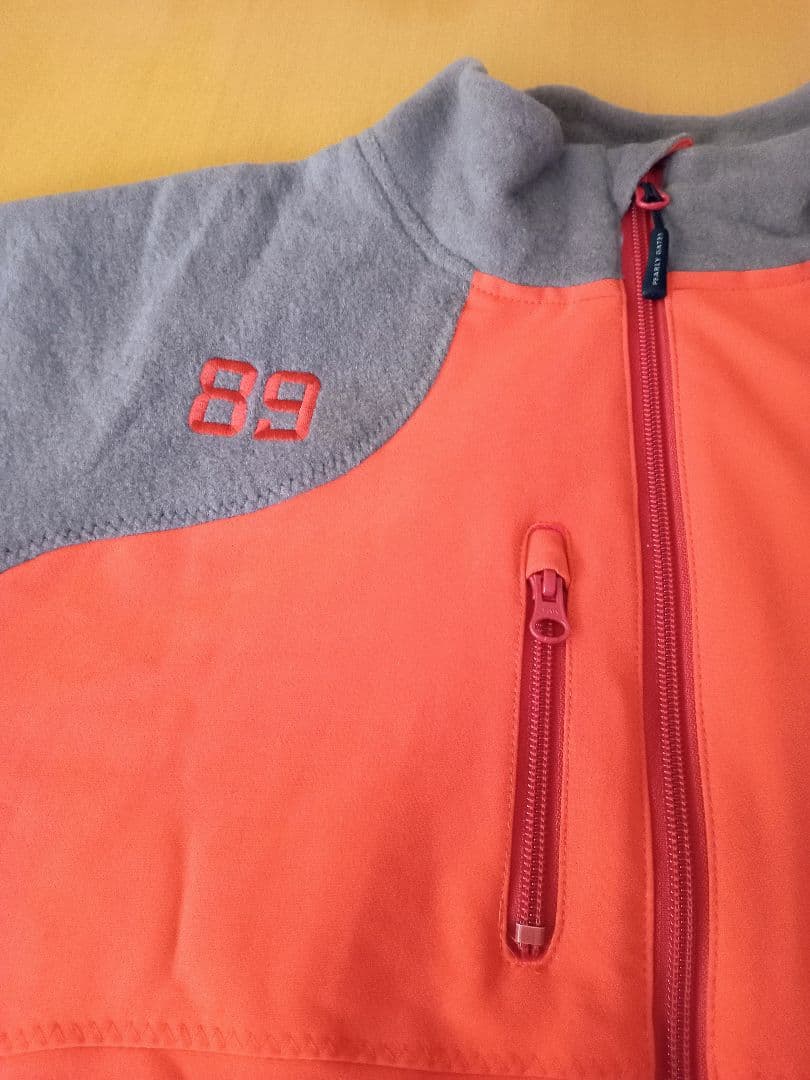 【1/31迄限定価格】パーリーゲイツ　ジップアップジャケット　オレンジ/ブラウン