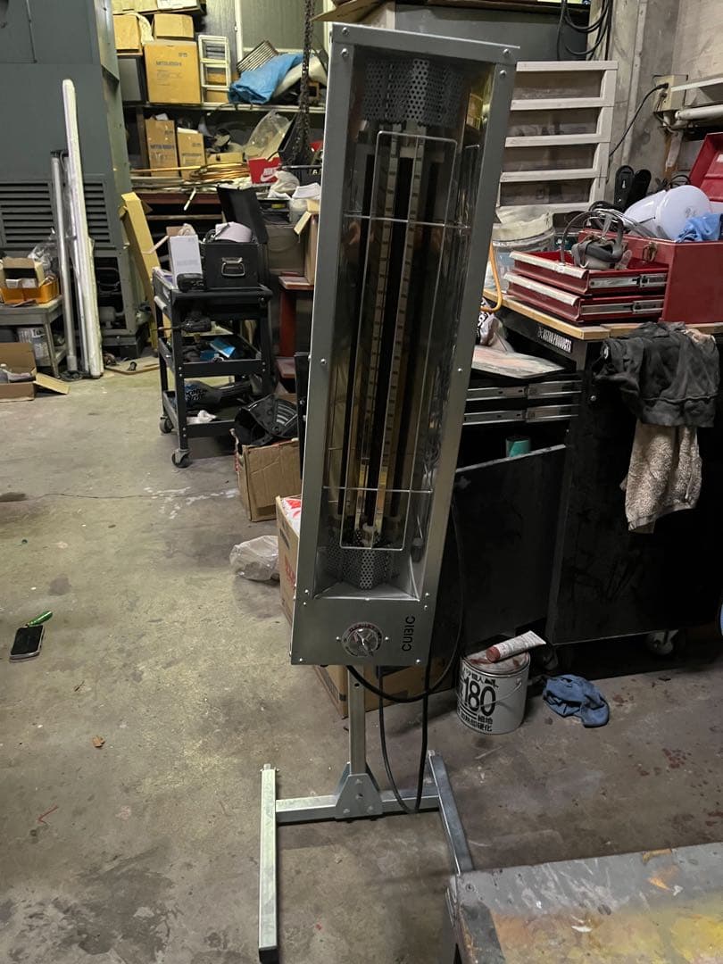 キュービック中波塗装ヒーター