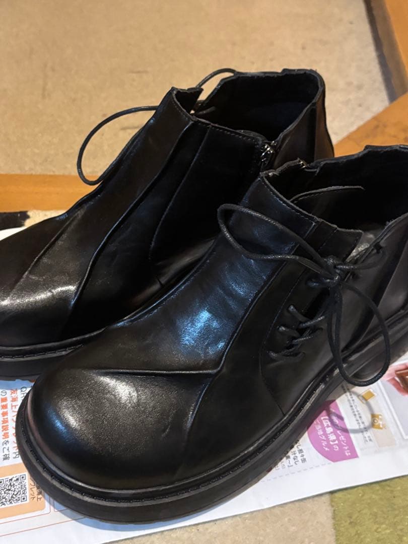 【Stake113】 Zombie Boots +8cm インソール付き 厚底