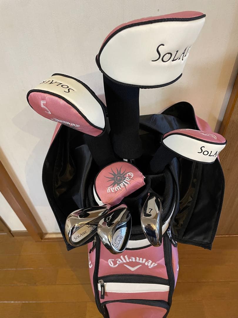 Callaway Solaire ゴルフバッグ ピンク