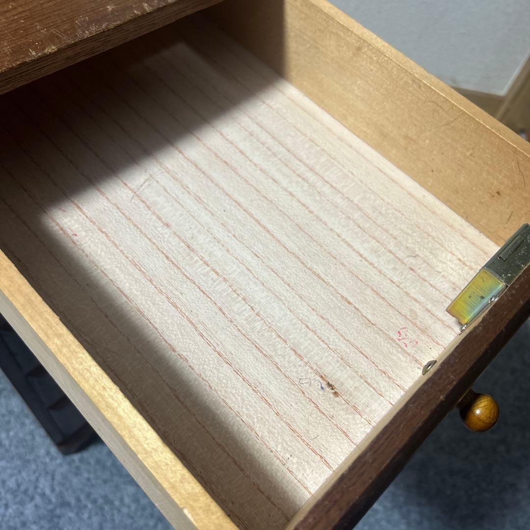 小物・書類収納に◎ 木製 小箪笥 5段 和風 レトロ
