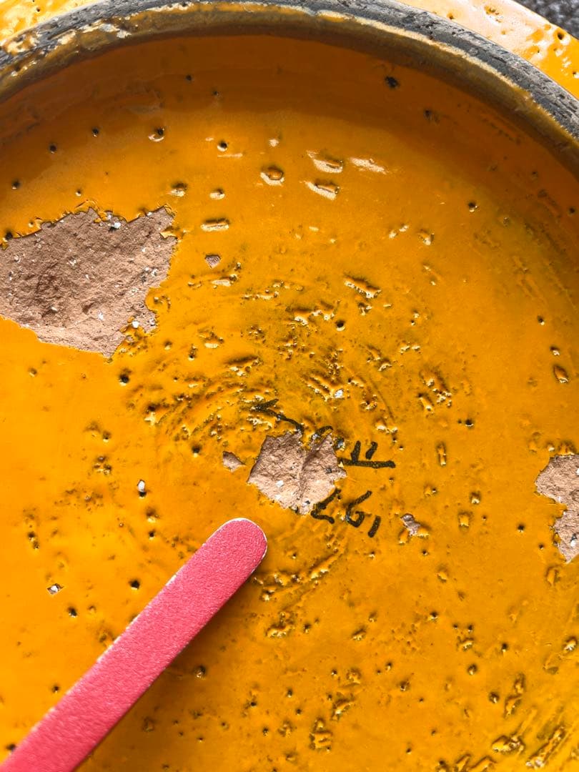 『ミッドセンチュリー』ビトッシ モンドリアン 皿ジオメトリックデザイン