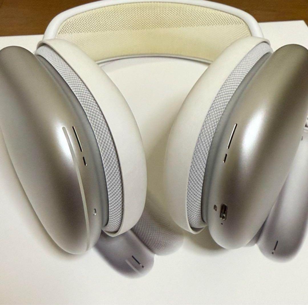 美品Apple AirPods Max シルバー 2025年5月末まで保証あり