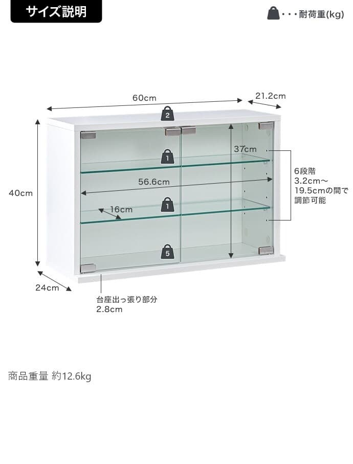 コレクションケース　横型　フィギア　人形　コレクション　趣味　大切　アニメ