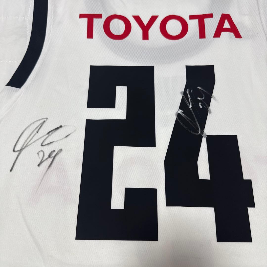 Bリーグ　サイン入りユニフォーム　田中大貴　井上雄彦スラムダンク