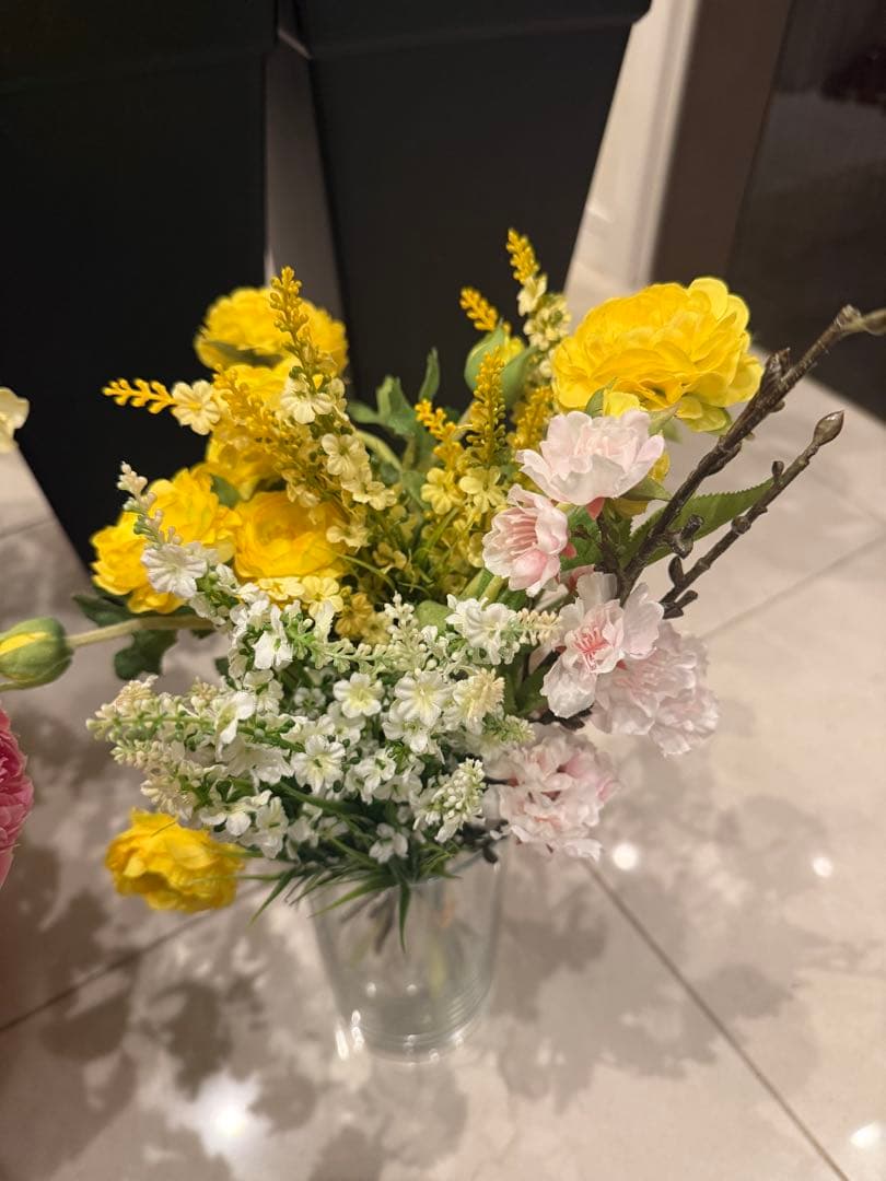 【まとめ売り】アートフラワーセット 多色 造花 アーティフィシャルフラワー