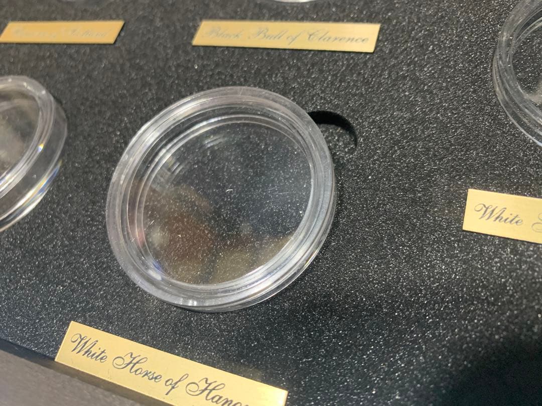 その1 クイーンズビースト　2オンス銀貨専用木箱　ケース　10枚用　カプセル付き