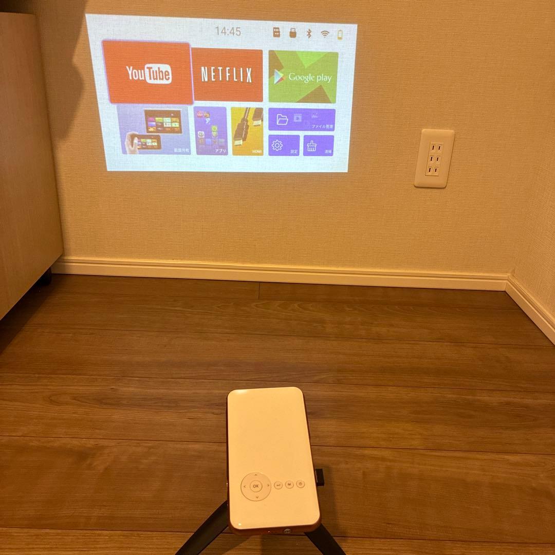 UENO-mono KABÉNI ミニスマートプロジェクター 本体