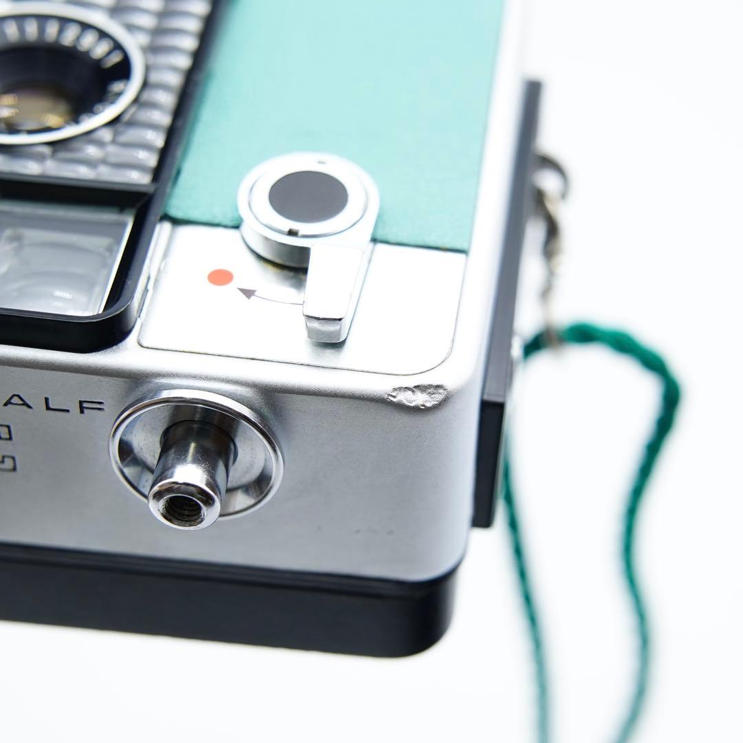 【動作確認・清掃済み＊試写あり】くすみグリーン＊リコーオートハーフSE