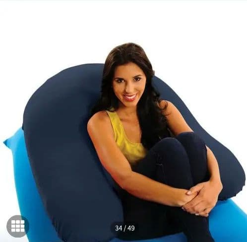 Yogibo Support ネイビーブルー