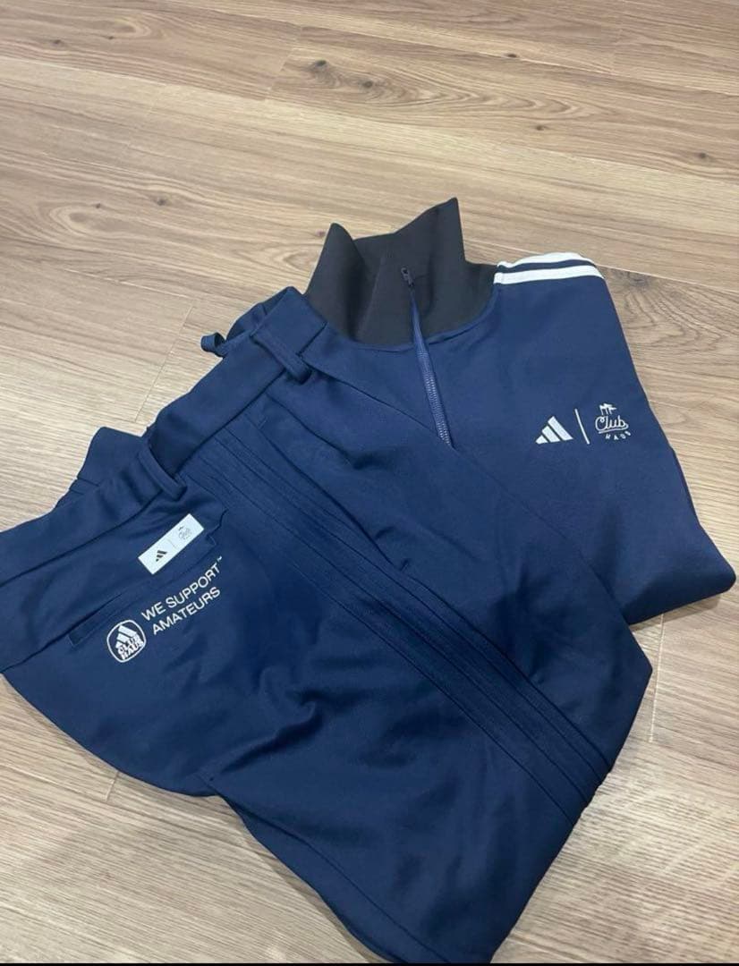 adidas golf × clubhaus セットアップ　上XL 下L