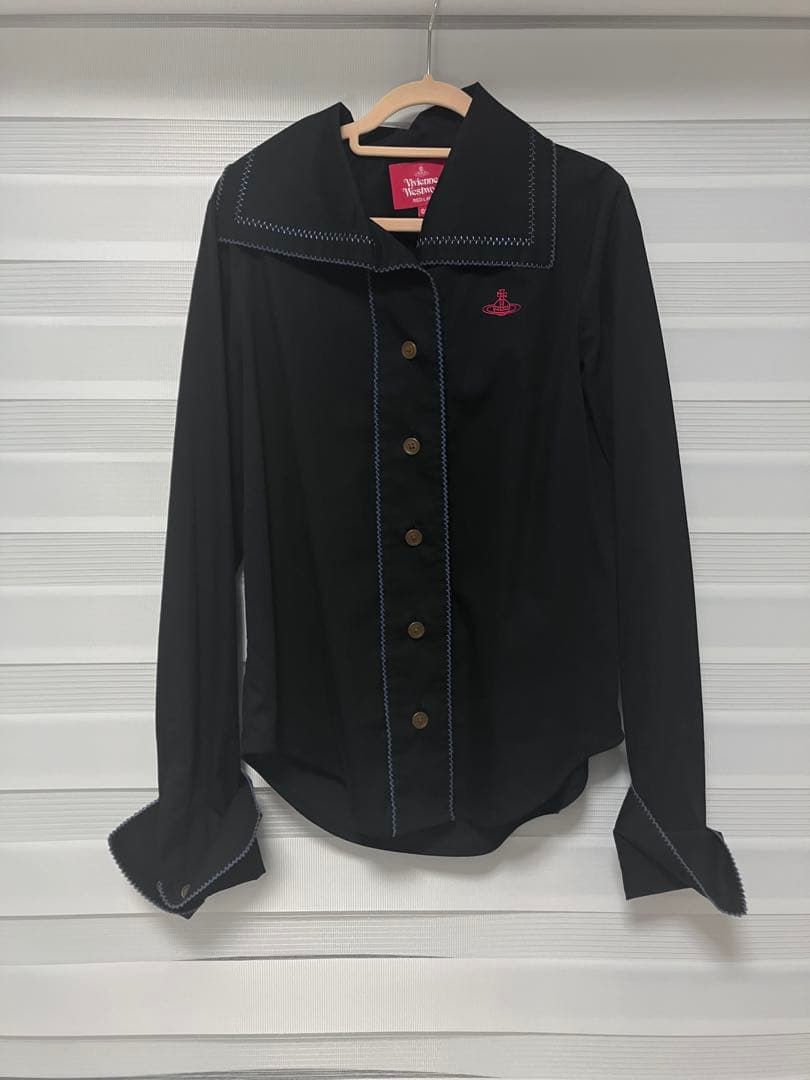 Vivienne Westwood ブラック 長袖シャツ