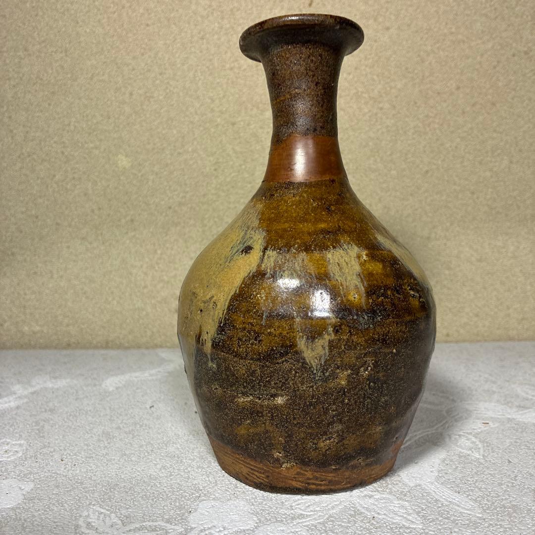 古唐津　芋徳利　花瓶　桃山〜江戸初期　古美術　骨董