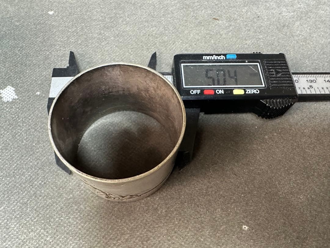 銀製　アンティーク　銀メッキ　ナプキンリング　箱置物　骨董　飾り物　古美術品