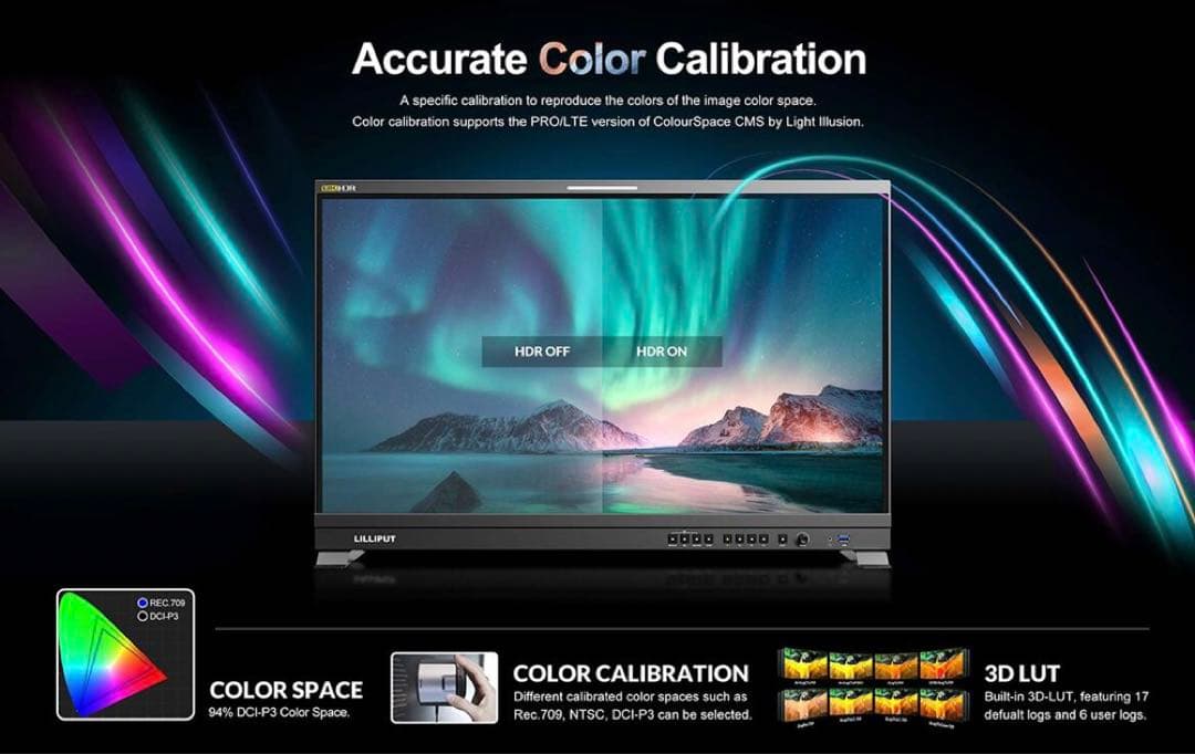 LILLIPUT Q31-8K 31.5インチ 監督　撮影モニター 8K SDI