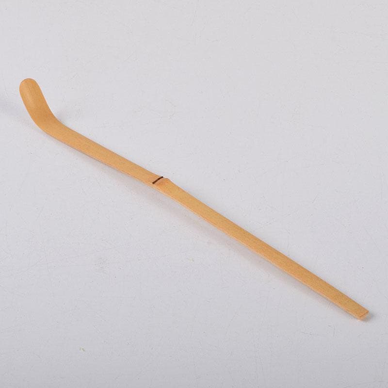 茶道具　茶杓　安楽庵完全修復記念　銘「安楽」　共筒　V　8644