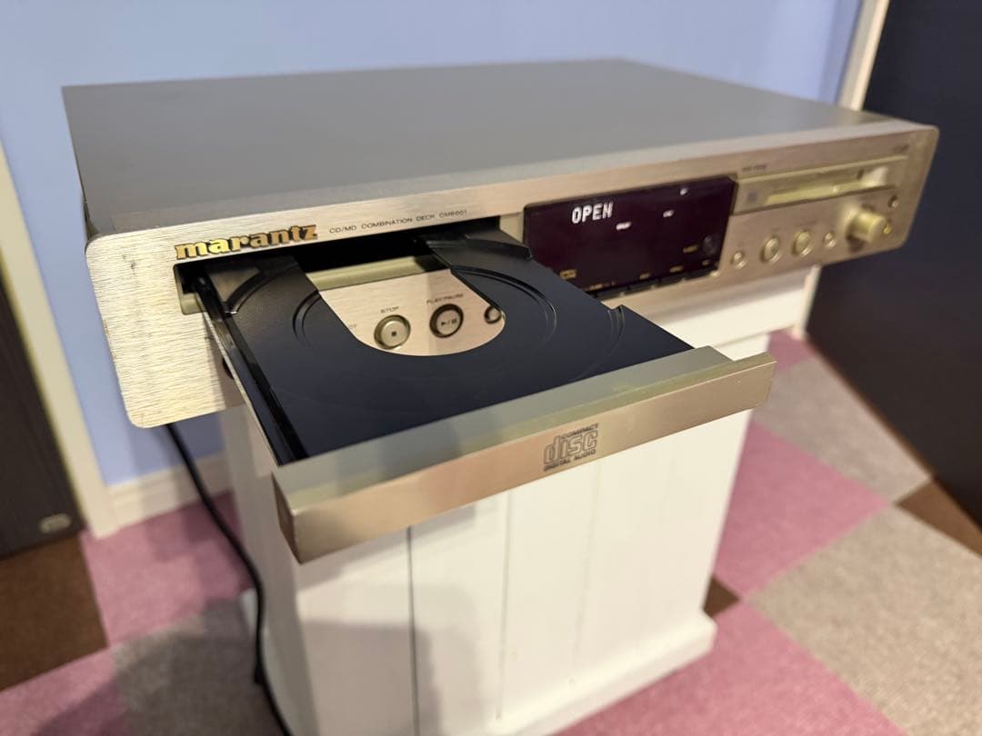 動作品　Marantz CM6001 CD/MD リモコン付き　マランツ