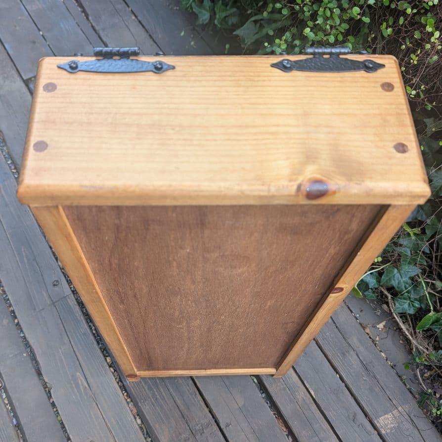 木製　ハート切り抜き　ダストボックス　収納ボックス　ごみ箱　アメリカン雑貨