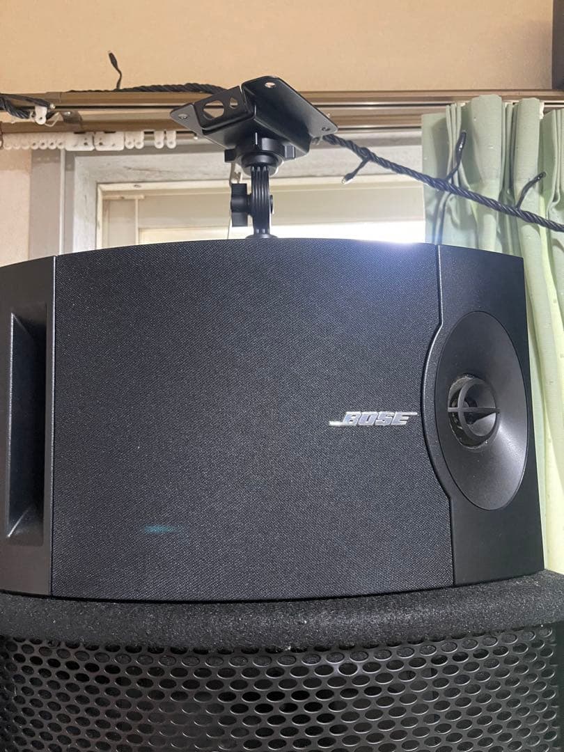 ジ*ン様 スタンド式スピーカー ブラック 2台セット 201v