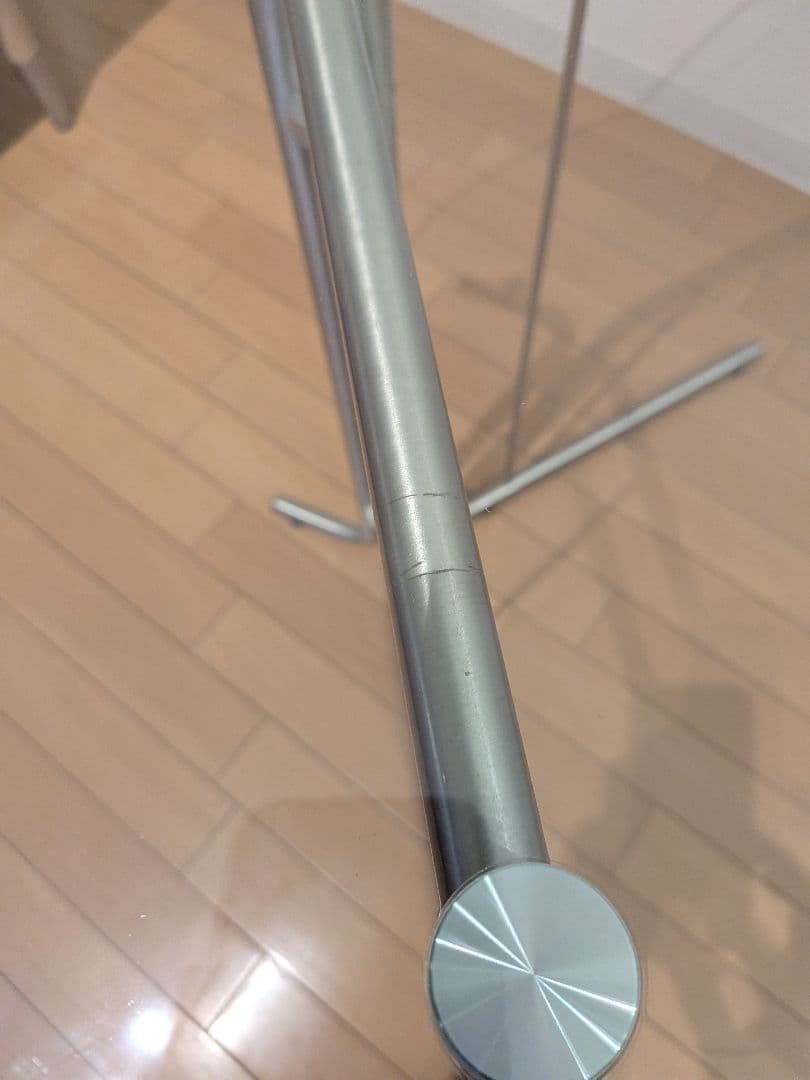 【最終値下げ】【美品】TECTAテクタK22風ガラスサイドテーブル