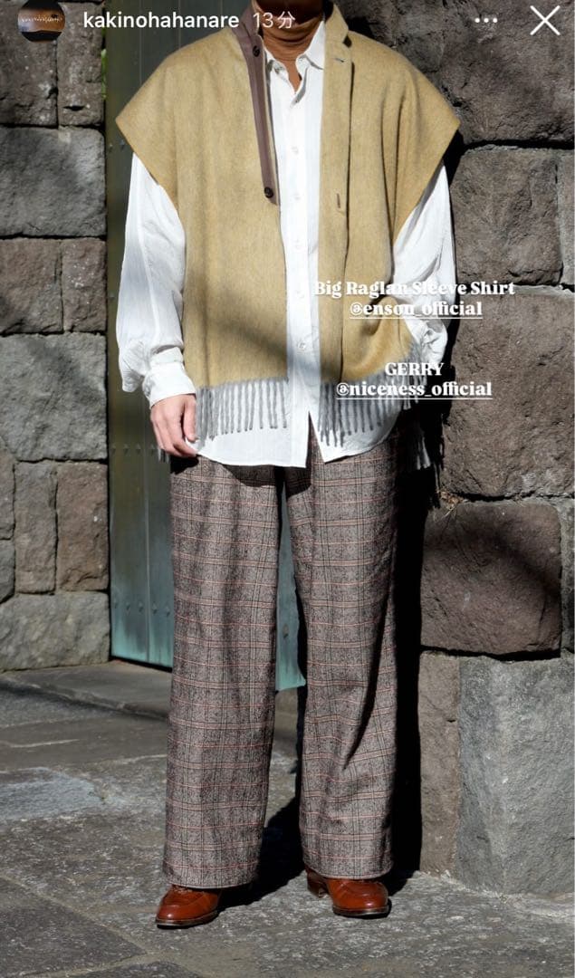 トップス NICENESS GERRY