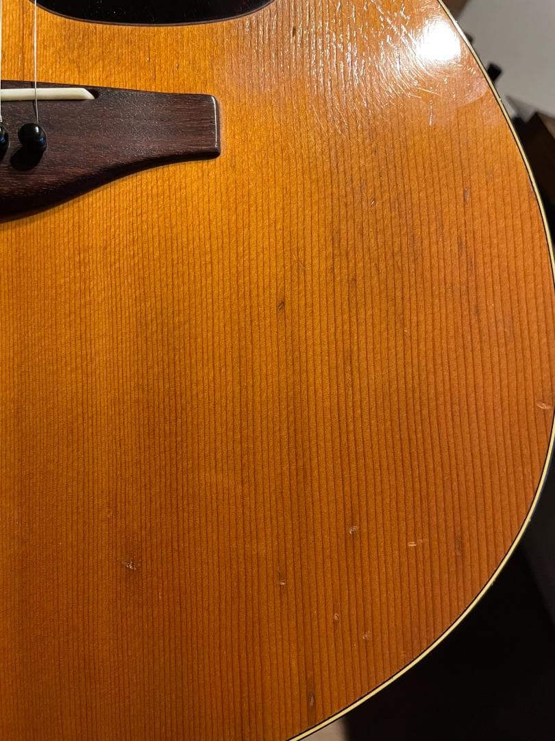 YAMAHA FG-150 赤ラベル ビンテージ 純正ハードケース付