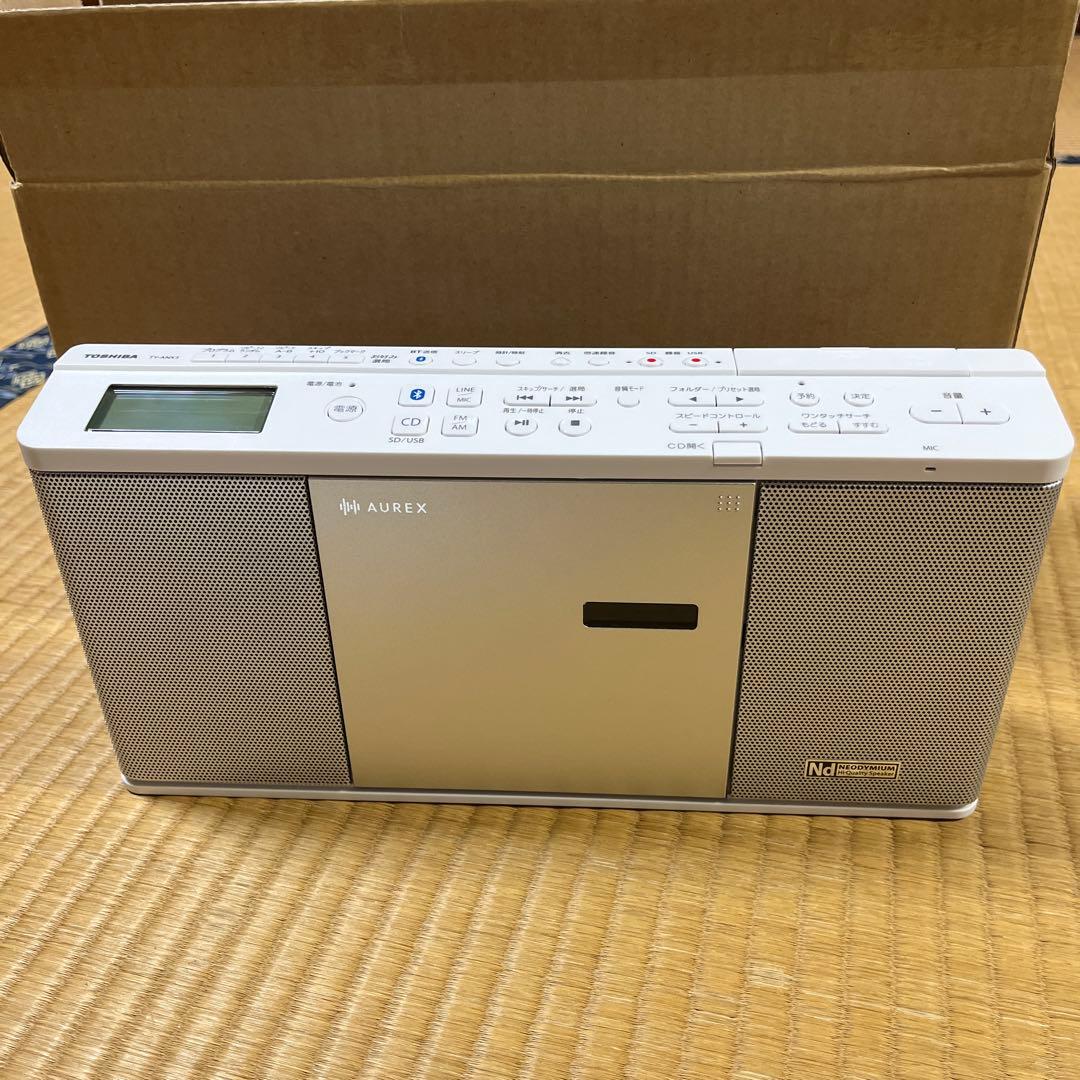 TOSHIBA SD/USB/CDラジオ　TY-ANX3 2025年製
