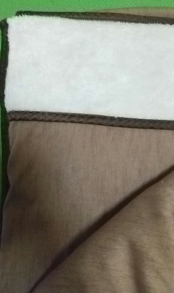 KSB 掛けふとんカバー150×210ブラウン ヘルシーケットPVC 健康生活