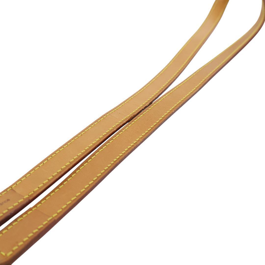 美品 ルイヴィトン ショルダーストラップ ヌメ革 ストラップ ゴールド金具