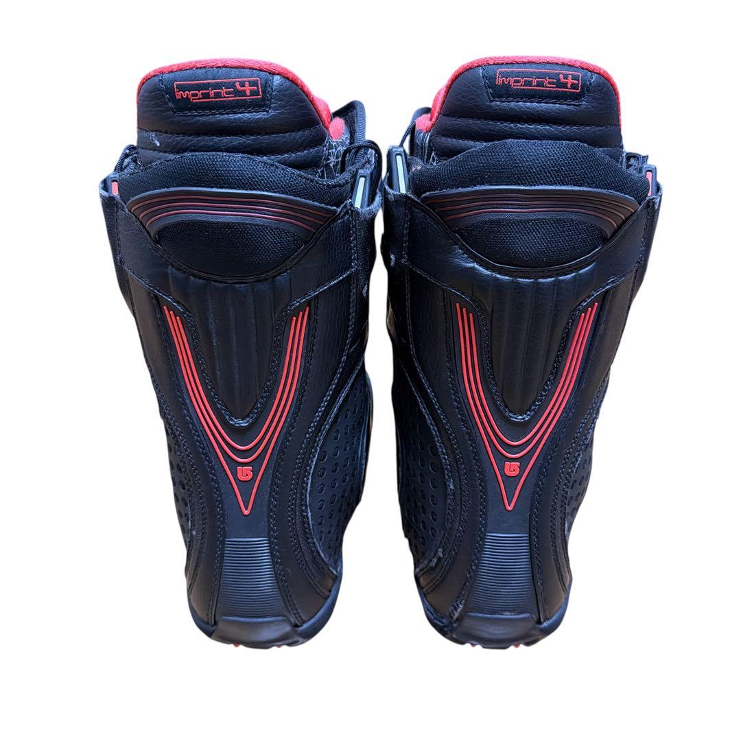 【名作】BURTON ION メンズ 27cm ハイエンドブーツ 赤黒 US9