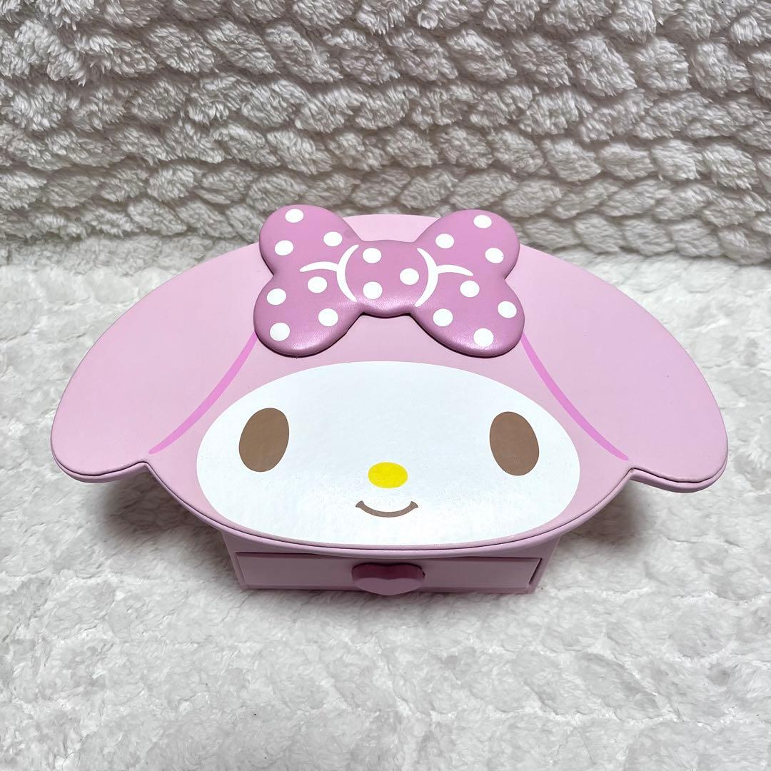 2015年　新品　未使用　サンリオ　マイメロディ　ダイカット　ミニチェスト