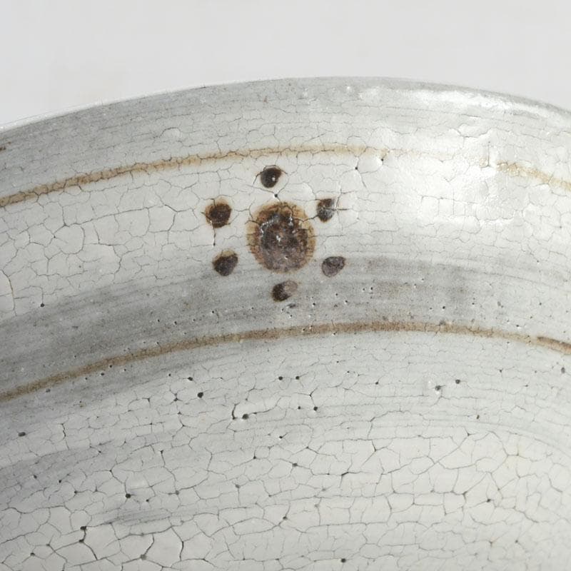 茶道具　板谷波山作　蛇之目茶碗　共箱　V　9560