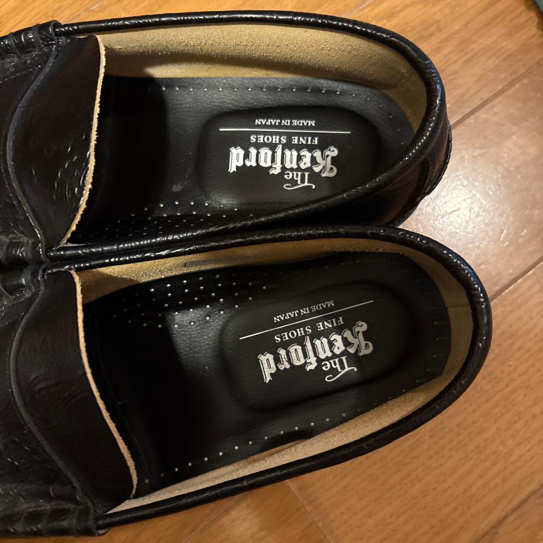 ケンフォード　全面ペイズリー　ローファー