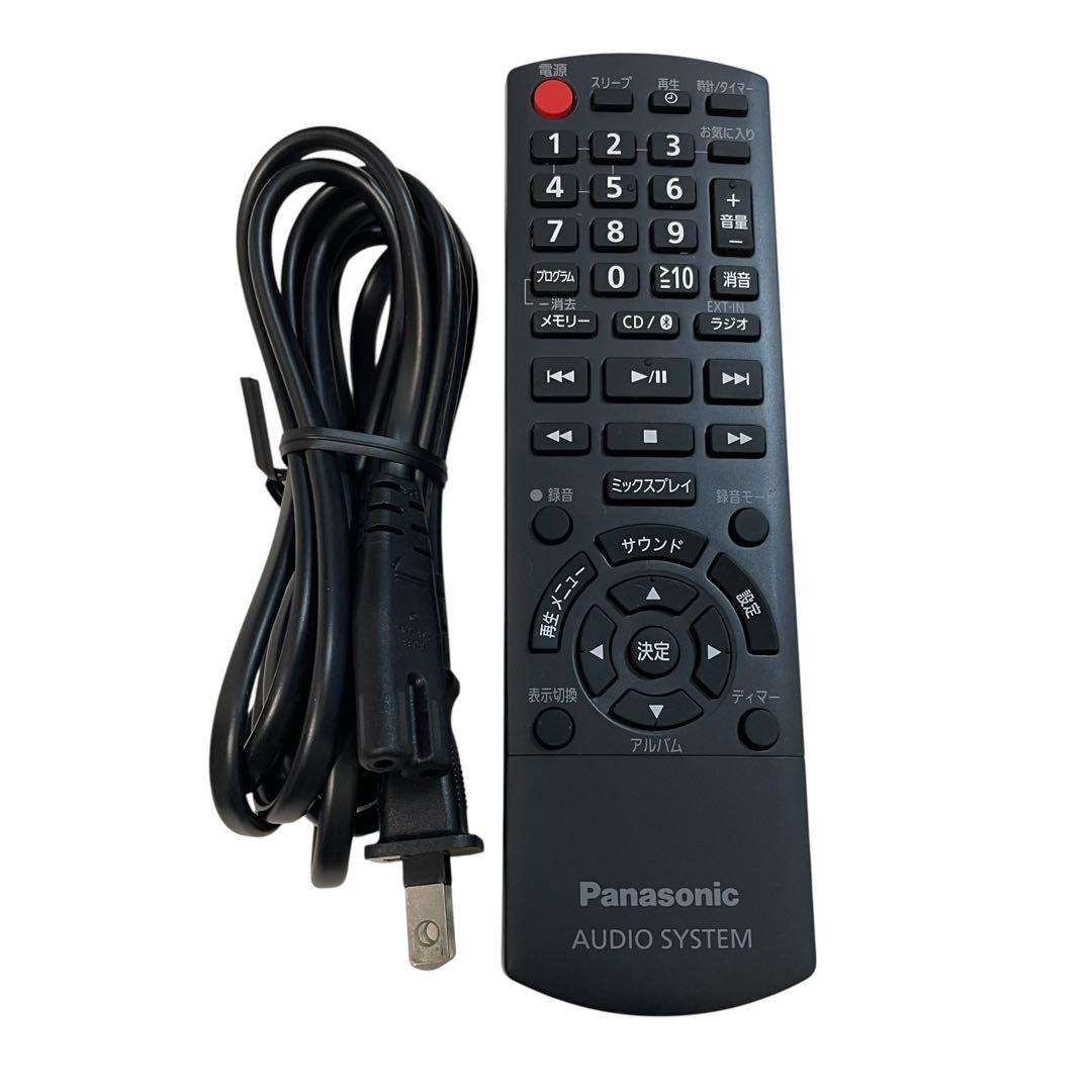 【美品/リモコン有】パナソニックSC-HC410-T 高性能ミニコンポCD5枚