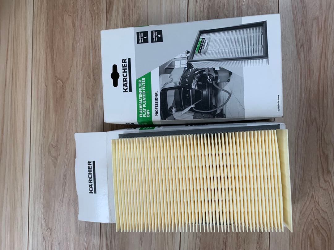 お買い得半値以下KARCHER ケルヒャー　フィルター 掃除機用　3セット　集塵